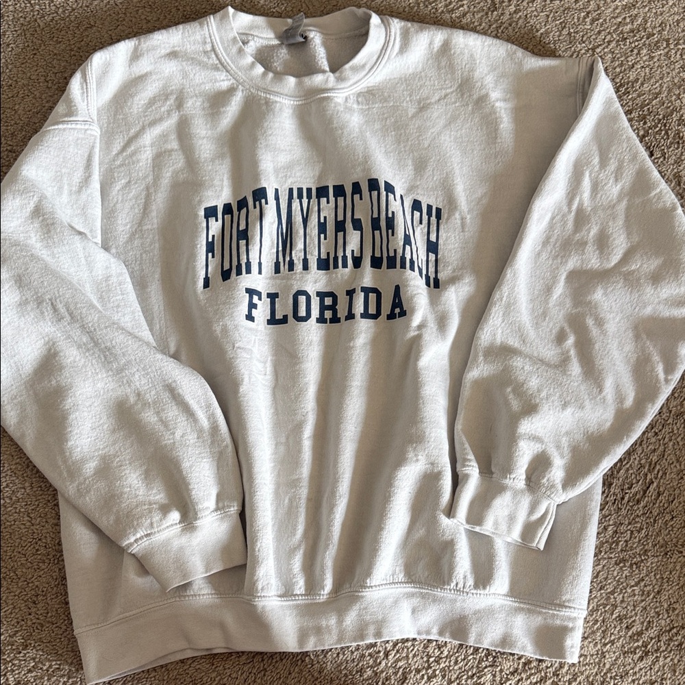 Vintage Fort Myers Beach Crewneck Sweatshirt